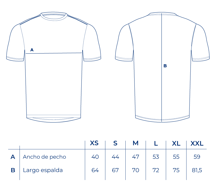 900x800 - Guía de talles